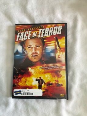 Face of Terror DVD - Red, Orange, Black Cover